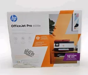 Brand NEW HP OfficeJet Pro 8035e Color Thermal Inkjet All-In-One Printer RED - Picture 1 of 6
