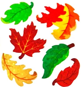 Pegatinas Sandylion HOJAS BRILLANTES OTOÑO OTOÑO OTOÑO - 1 cuadrado ~VINTAGE~ - Imagen 1 de 1