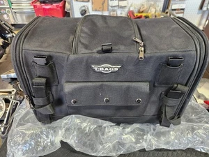 T-Bags Motorcycle Portable Dog Pet Carrier Crate Travel Touring Harley Davidson - Foto 1 di 6