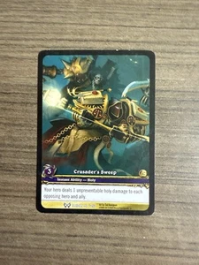 Crusader's Sweep - The Hunt for Illidan - 57/252 - WoW TCG - C - Picture 1 of 2