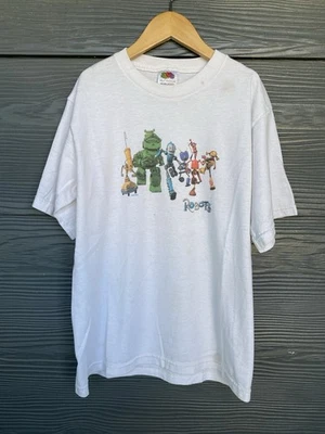 Camiseta Promocional Película Y2K Robots FOX Talla Juvenil L (14/16) Con Licencia 2005 Foto 1 de 4