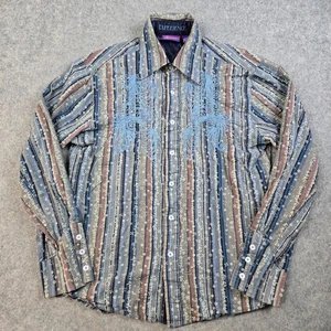 Camisa Jimi Hendrix Experience Para Hombres M Cuello Daga Rockabilly Disco Rave Floral - Imagen 1 de 12