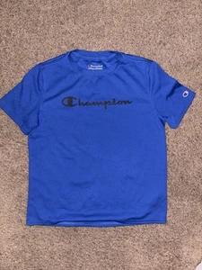 Champion. Youth Boys Royal Blue Athleticwear Shirt. Size M (10/12) - Picture 1 of 3