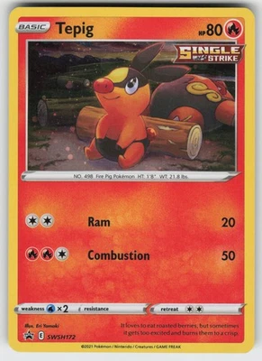 Tepig Promo SWSH: Sword & Shield Promo Cards SWSH172 Pokemon - Image 1 of 2