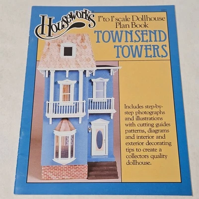 План книги кукольного домика Townsend Towers масштаб 1–1 фут от Garth Close - Изображение 1 из 2