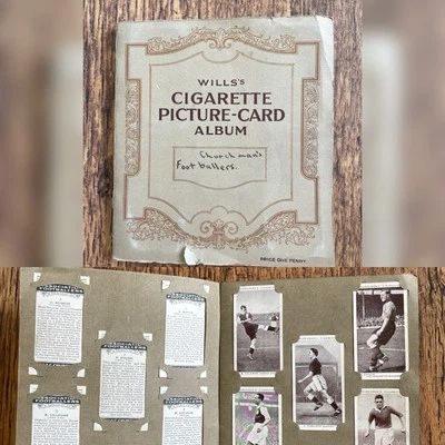 Rare Wills Association Footballers 1939 Picture Card Album Cigarette Full set 50 - Image 1 of 4