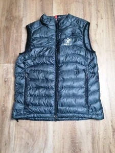 Ralph Lauren RLX Down Puffer Gilet Mens Small In Black - Picture 1 of 10