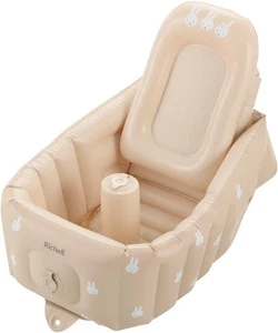 Richell Miffy Fluffy Baby Bath Step Up for newborns to 12 months - Picture 1 of 7