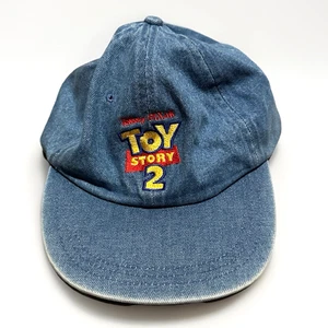 VINTAGE Toy Story 2 Film Promo Denim verstellbarer Riemen Baseballkappe - Bild 1 von 4