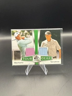 2024 Upper Deck SP Game Used Matt Kuchar & Tom Lehman Dual Relic Card #TG2-LK - Image 1 of 2