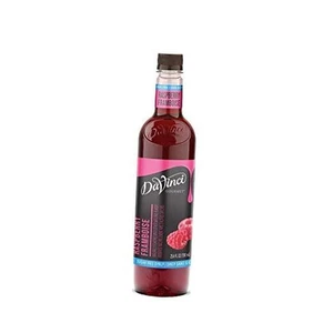 DaVinci Syrup - SUGAR FREE - - PET - 25.4 oz 25.4 Fl Oz (Pack of 1) Raspberry - Picture 1 of 5