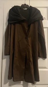 MYCRA PAC NOW DONATELLA BRONZE Rain COAT P Women HOOD - Picture 1 of 14