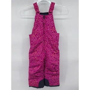 Arctix Kinder Schneelatzhose 4T rosa gold Sternenmuster Schneeanzug Overall Winter - Bild 1 von 5