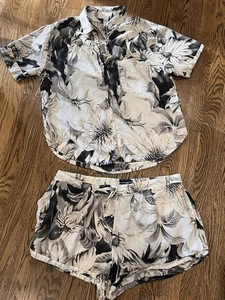 Women's Stars Above Tank And Shorts Pajama Set Size Small / Medium Gray Target - Picture 1 of 5