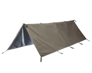 BW Mehrzweckplane Tarp Spezialkräfte mit IRR Beschichtung 280x300 cm Ral7013 - Bild 1 von 4