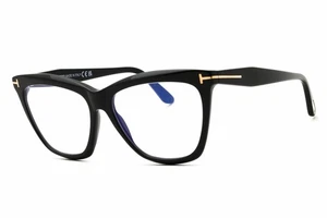 Occhiali da vista TOM FORD TF6064B-001-56 misura 56mm 15mm 140mm nero donna - Foto 1 di 5