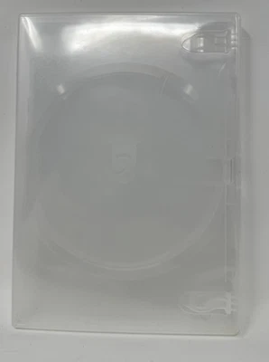 Replacement DVD Case Clear 1 Disc Case  Fits CDs DVDs Blu-Rays and Video Games - Image 1 of 4