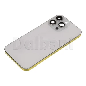 Silver Replacement Frame For iPhone 14 Pro Max Battery Cover (International) - Picture 1 of 4