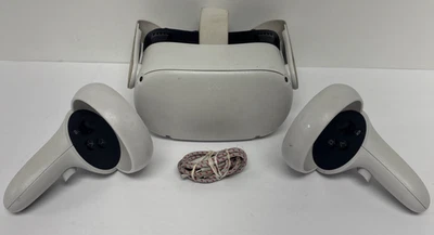 Oculus Meta Quest 2 All In One Virtual Reality Headset VR 128GB White KW49CM - Image 1 of 4