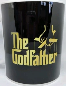 Taza El Padrino 1972 Epic Gangster Trilogy Corleone Familia Crimen Política EE. UU. - Imagen 1 de 8