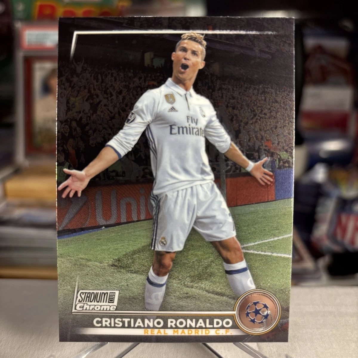 2022-23 Topps Stadium Club Chrome UEFA Club Competitions Cristiano