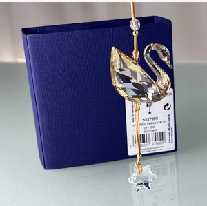 Swarovski 5537960 Hanging Swan Ornament - Picture 1 of 4