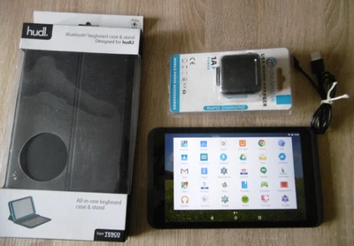 Tesco Hudl 2 Tablet 16GB Storage,  8.3" Full HD & Accessories - Image 1 of 3