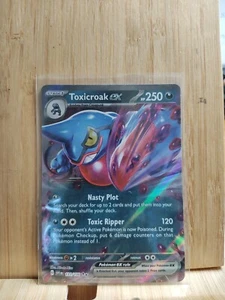Tarjeta de Pokémon TOXICROAK EX 131/198 escarlata y violeta (genuina) - Imagen 1 de 1