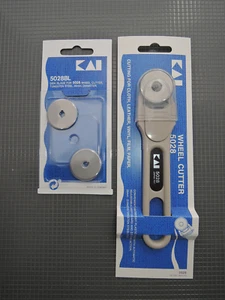 KAI 5028 Wheel Cutter Rollschneider Rollenschneider mit Ersatzmesser Rundmesser - Bild 1 von 2