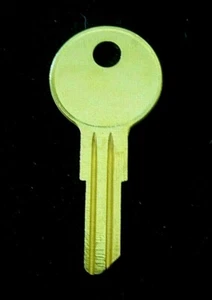 SCHWINN 50er 60er Jahre FAHRRAD "CYCELOCK" Schloss Springergabel SCHLÜSSELROHLING "AN" Code - Bild 1 von 5