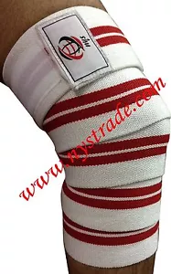 Kniebandagen Bandage für Fitnessstudio Gewichthebergurte Schutz Kraftheben - Bild 1 von 9