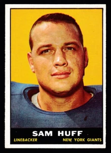 1961 Topps #91 Sam Huff NM Giants - Picture 1 of 2