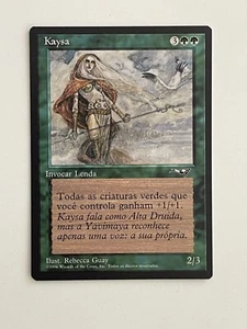 1996 Magic The Gathering MTG - Kaysa - NM - Alliances - Portuguese - Reserved - Bild 1 von 2
