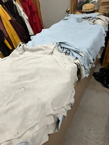 Top Grain Deer Leather Hide  2 oz. Plus Row DP # 14 You Are Buying One Hide - Picture 1 of 9