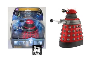 Doctor Who Dalek Drone Red Action Figure Set WORLDWIDE POST - Picture 1 of 1