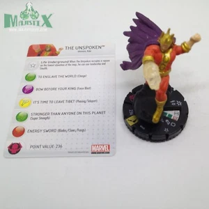 Heroclix Chaos War set The Unspoken #046 Super Rare figure w/card! - Picture 1 of 1