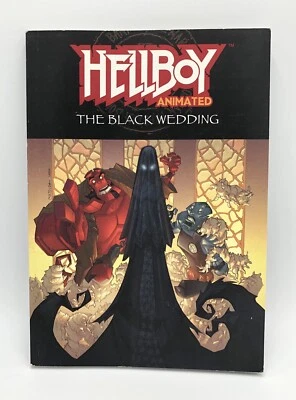 Hellboy Animated Vol 1 The Black Wedding GN Series (2007 Dark Horse Digest) - Imagem 1 de 4