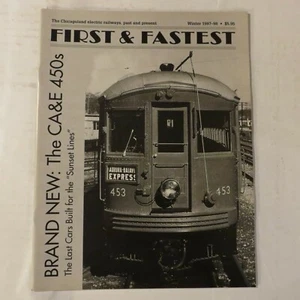 First and Fastest Train Magazine Chicago Winter 1997 1998 W1 - Picture 1 of 1