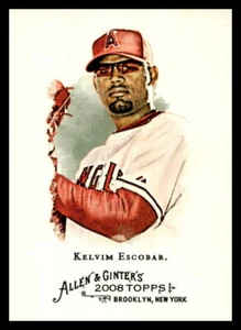 2008 Topps Allen & Ginter #86 Kelvim Escobar Los Angeles Angels - Picture 1 of 2