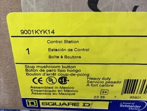 9001KYK-14 Square D Push Button Control Station, Free Shipping - Picture 1 of 2