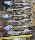 ??Lot Of 6 Antique C1907 Alhambra Silverplated Fruit Spoons ????????