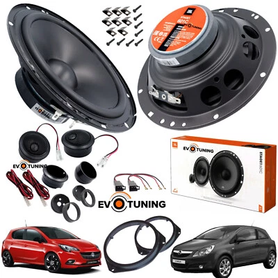 Kit 4 Casse Altoparlanti JBL Anteriori  2Vie per Opel Corsa D - E 2006 19 - Imagen 1 de 4