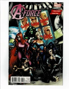 A-FORCE #5 STORY SO FAR VARIANT 1ST PRINT MARVEL COMICS (2016) SHE HULK MEDUSA - Bild 1 von 2