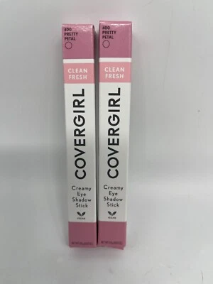 2 PACK Covergirl Clean Fresh Creamy Eye Shadow Stick 0.02 oz 400 PRETTY PETAL - Image 1 of 4