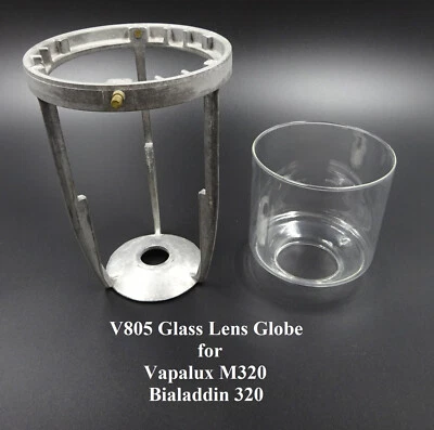 Vapalux V805 Glass Globe Lens Vapalux M320 Bialaddin 320 FREE Shipping Worldwide - Image 1 of 4