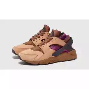 NIKE AIR HUARACHE LE: PRALINE & BLACK: DH8143 201: UK 9 EUR 42 - Picture 1 of 24