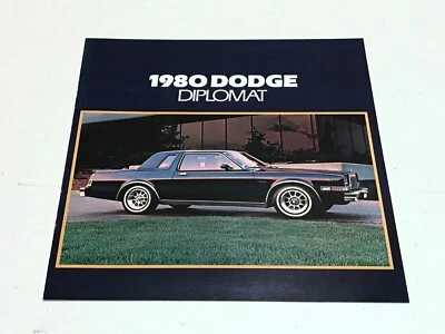 1980 DODGE DIPLOMAT SALES BROCHURE CATALOG IN EXCELLENT CONDITION - Image 1 of 4