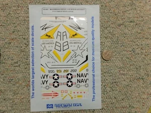 Microscale decals 1/48 48-267 F-14 Tomcat VF-21 VF-33 G96 - Picture 1 of 1