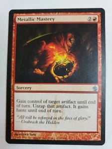 MTG Magic The Gathering Card Metallic Mastery Sorcery Red Mirrodin Beseiged 2011 - Picture 1 of 2