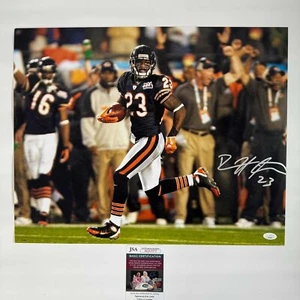 Autographed/Signed Devin Hester Chicago Bears 16x20 Football Photo JSA COA - Picture 1 of 1